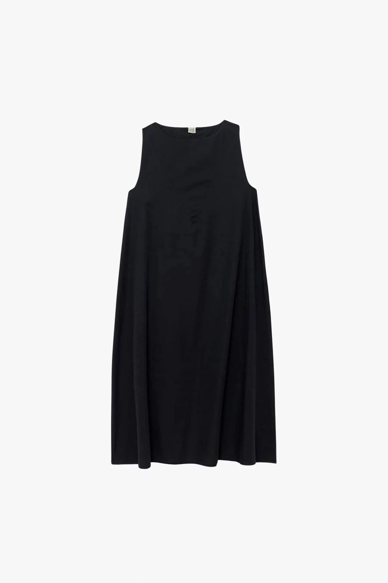 Tres Dress Organic Cotton Poplin – Black | Centre Commercial
