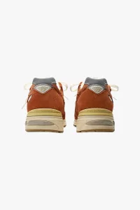 New Balance 991v2 Vintage Sports Sneakers – Potters Clay/Sienna | Centre Commercial