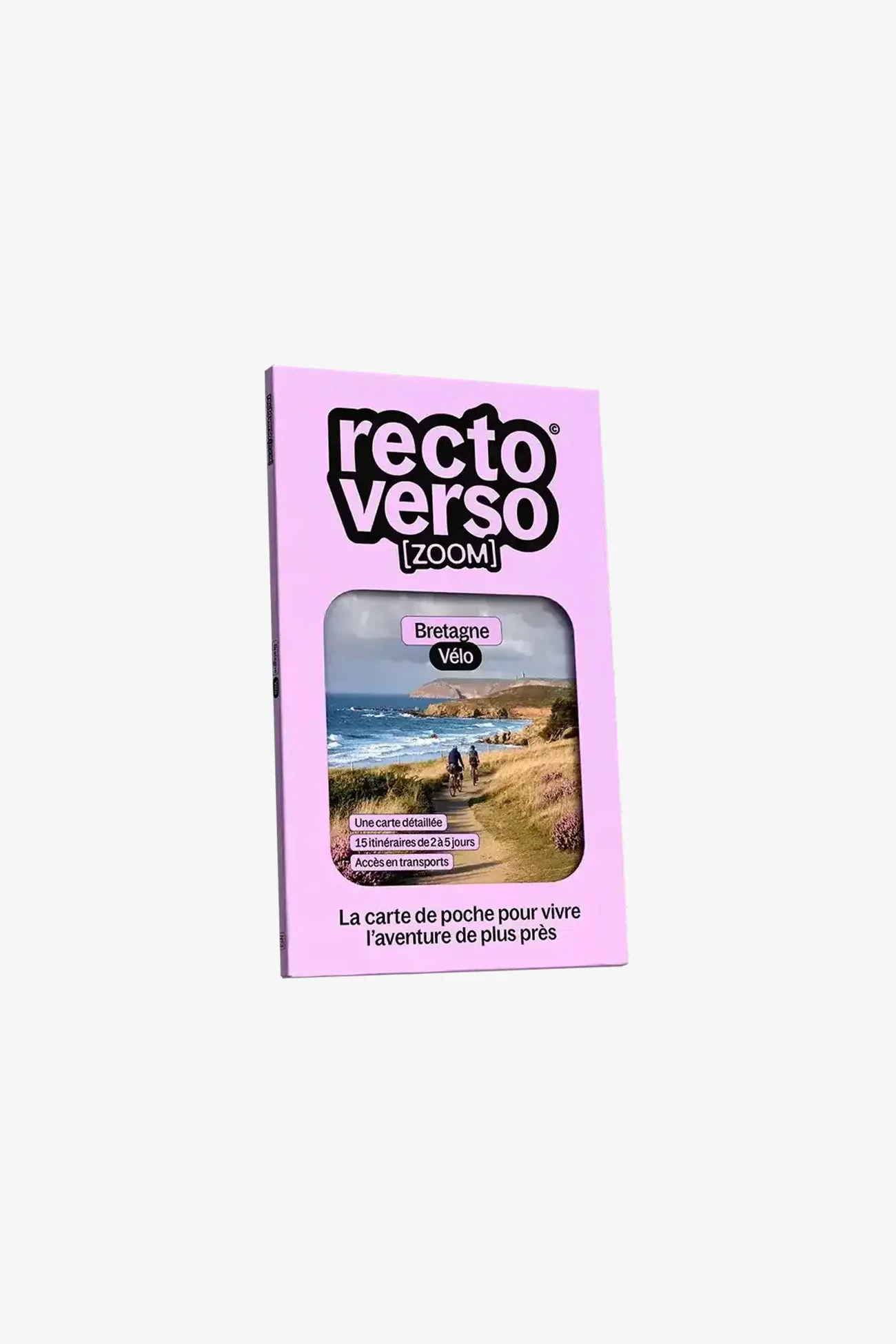 Recto Verso Zoom Bretagne Cycling Map – Outdoor | Centre Commercial