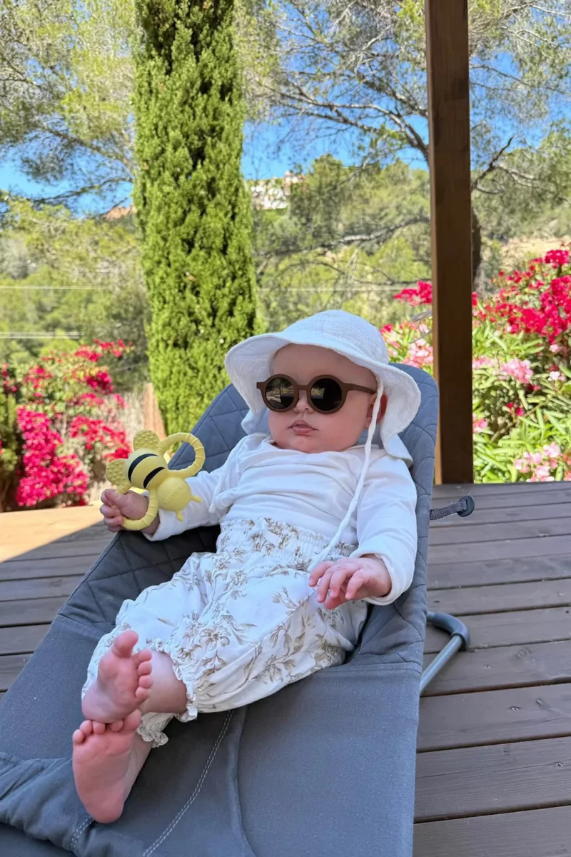 Lunettes de Soleil Bébé Bendable BabyMocs – Marron | Centre Commercial