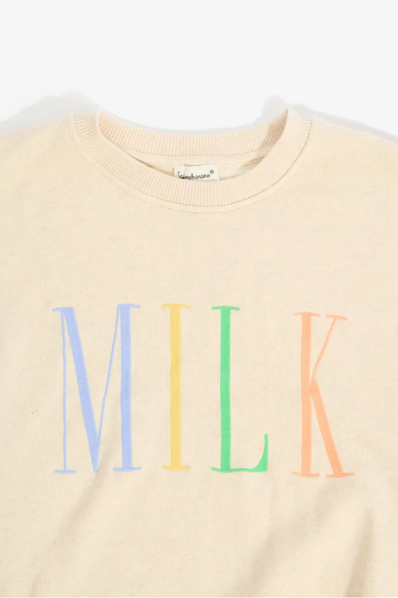 Sweat Allaitement Tajinebanane Milk Coton – Milk | Centre Commercial