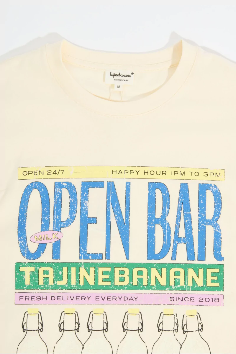 Tajinebanane Open Bar Breastfeeding T-shirt | Centre Commercial