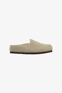 Men's Birkenstock Amsterdam Wrapped Suede Shoes – Taupe | Centre Commercial