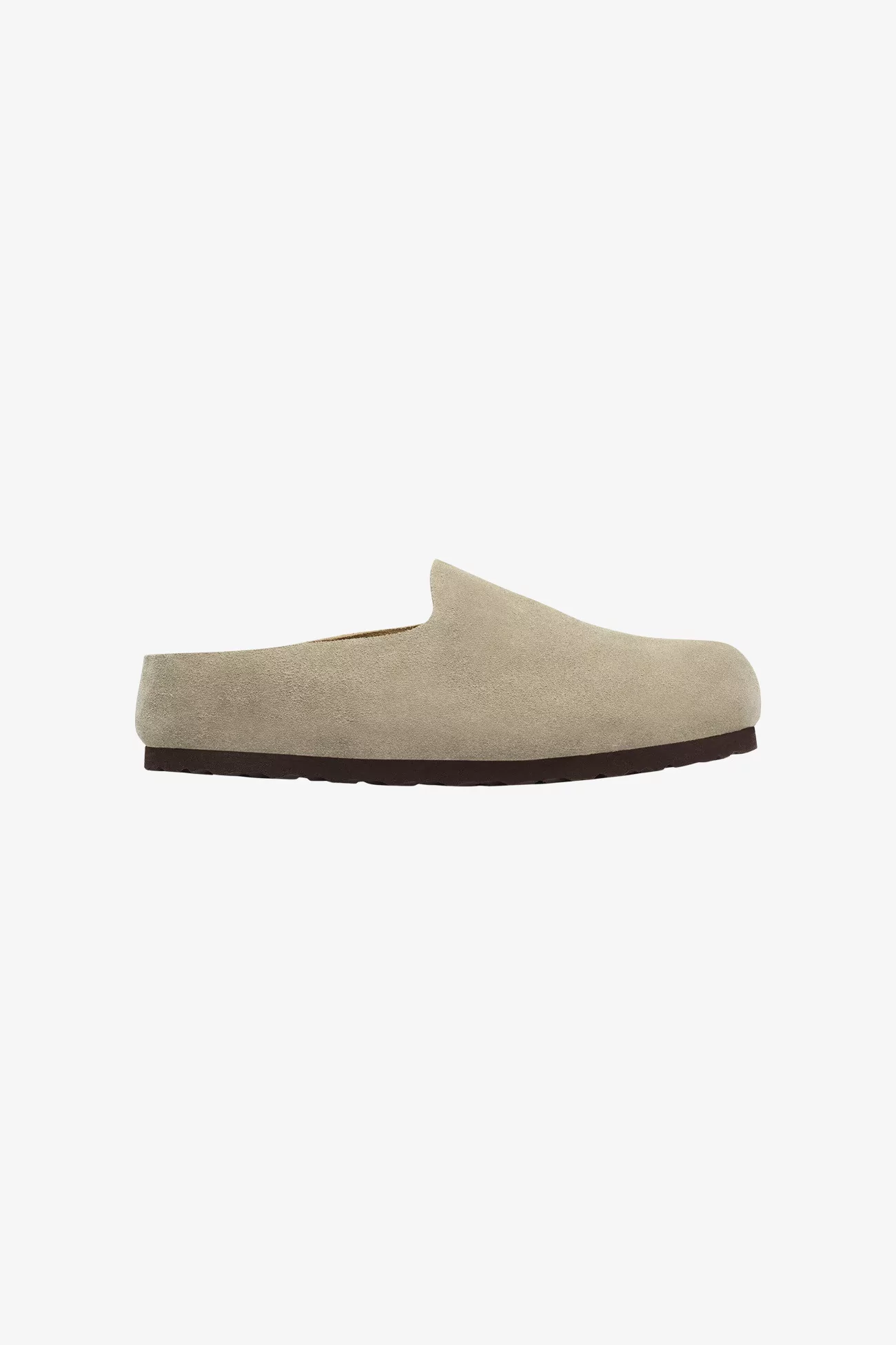 Men's Birkenstock Amsterdam Wrapped Suede Shoes – Taupe | Centre Commercial