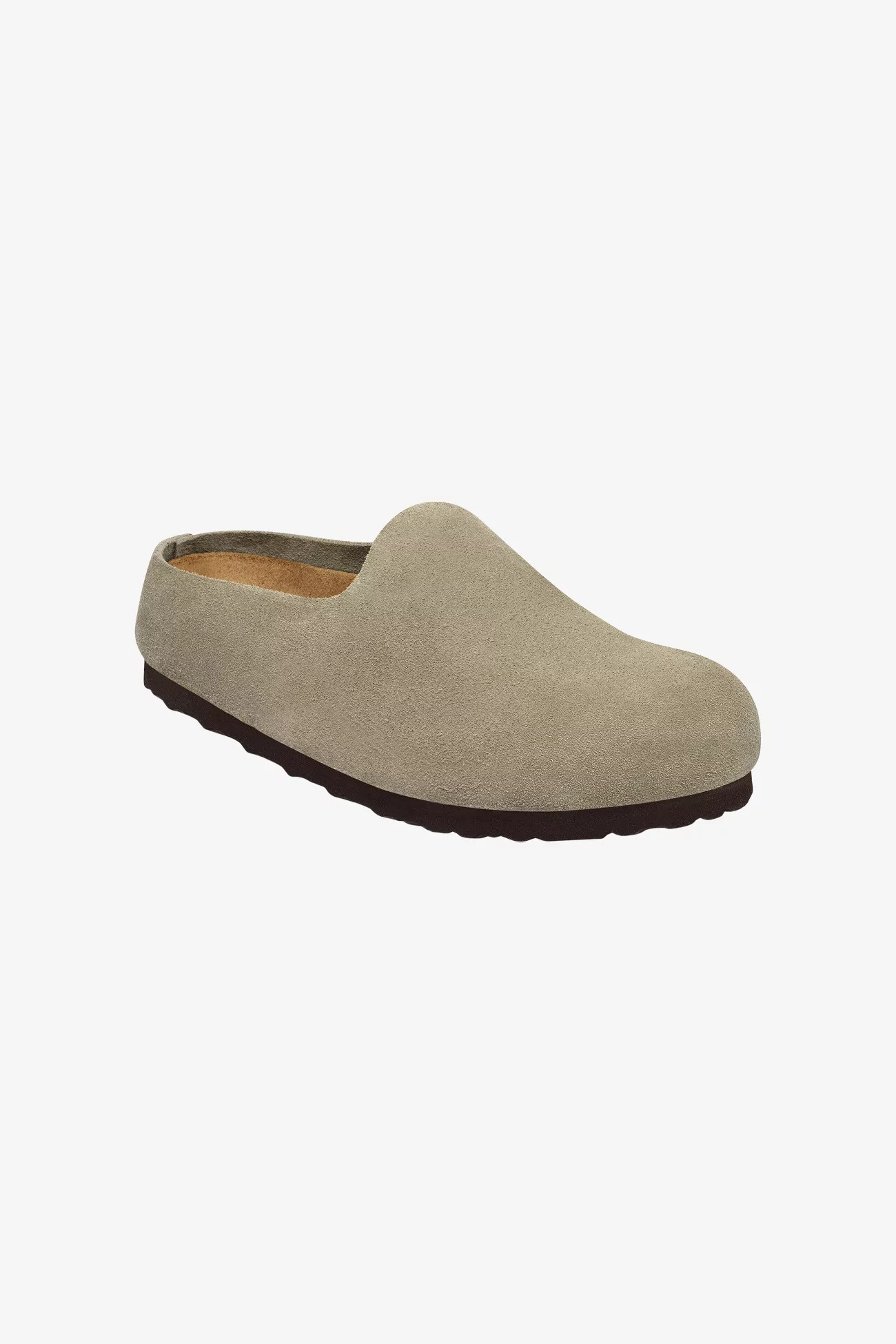 Men's Birkenstock Amsterdam Wrapped Suede Shoes – Taupe | Centre Commercial