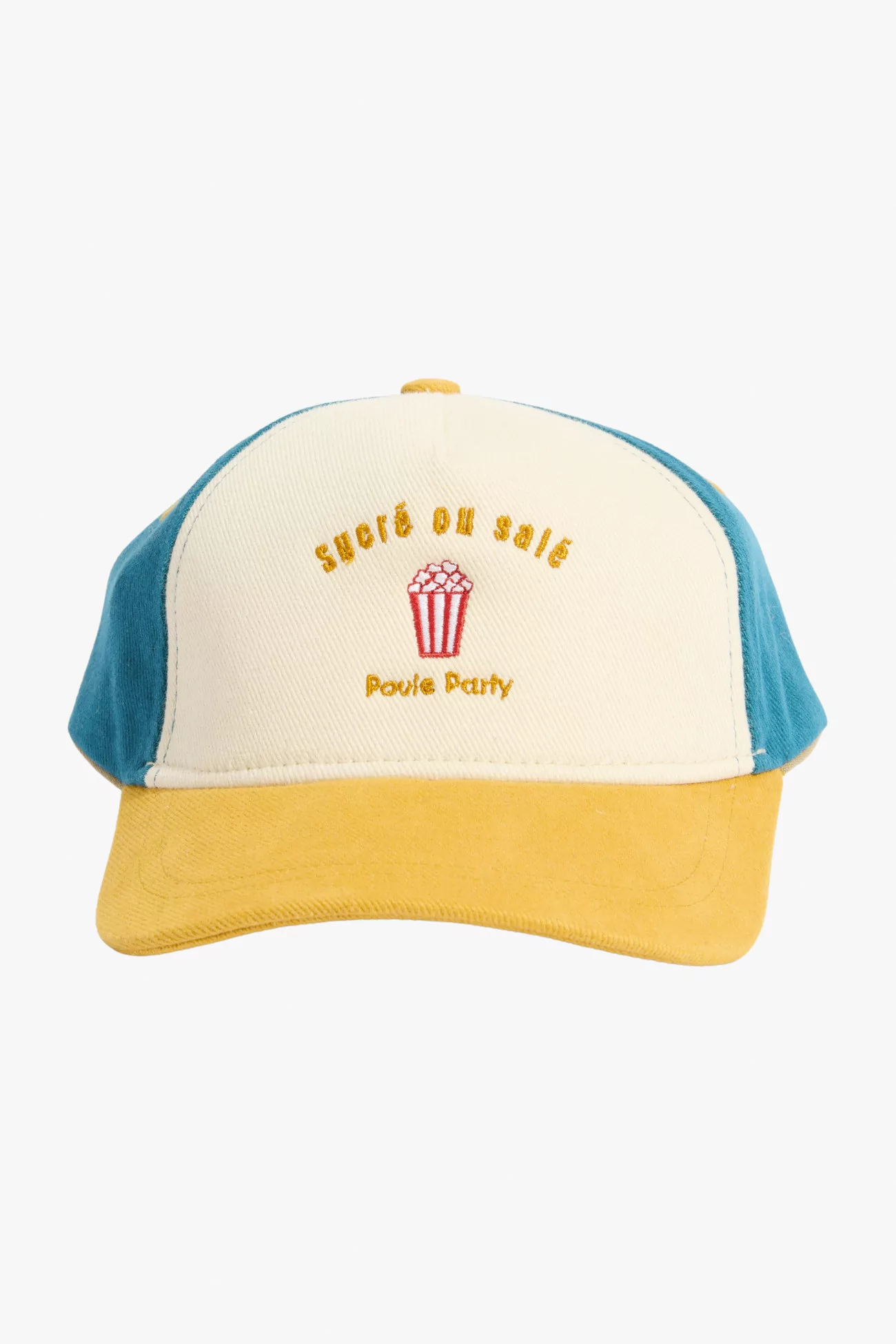 Kids Recycled Cotton Cap Pop Corn – Poule Party | Centre Commercial