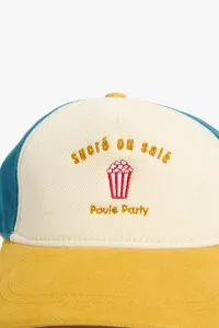 Kids Recycled Cotton Cap Pop Corn – Poule Party | Centre Commercial
