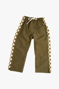 Pantalon de Pluie Enfant Poule Party Damiers Kaki – Multicolore | Centre Commercial