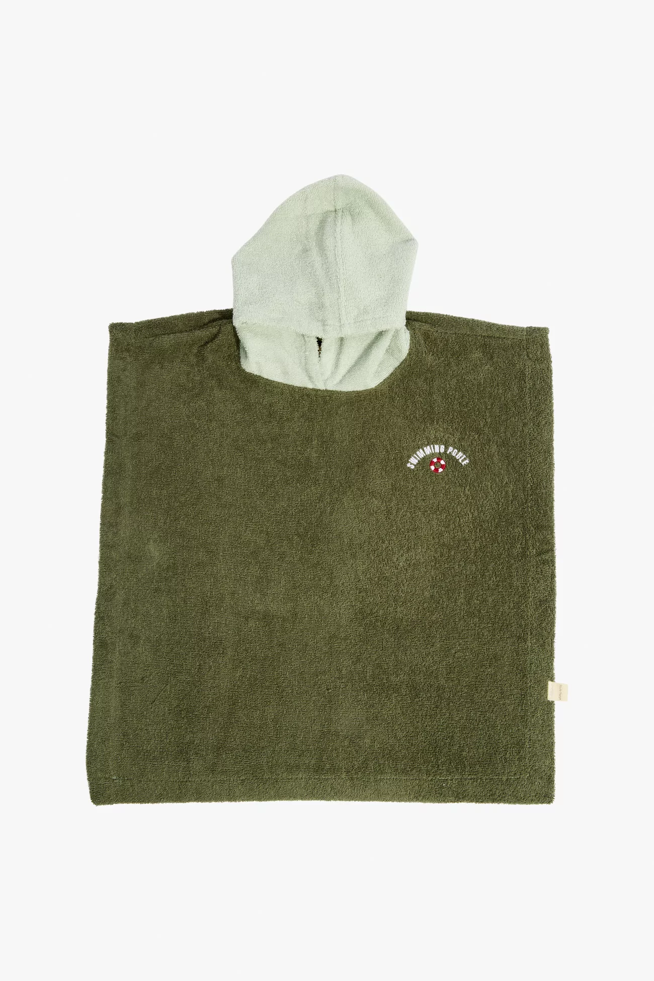 Kids Bath Poncho Poule Party Vert Cendré – Green | Centre Commercial