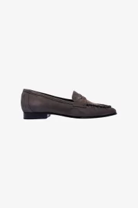 Aeyde Aldous Suede Loafers – Taupe | Centre Commercial