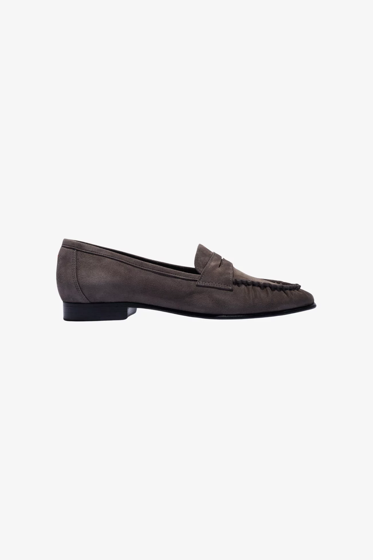 Mocassins Femme Daim Aeyde Aldous – Taupe | Centre Commercial