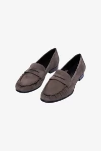 Aeyde Aldous Suede Loafers – Taupe | Centre Commercial