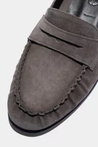 Mocassins Femme Daim Aeyde Aldous – Taupe | Centre Commercial