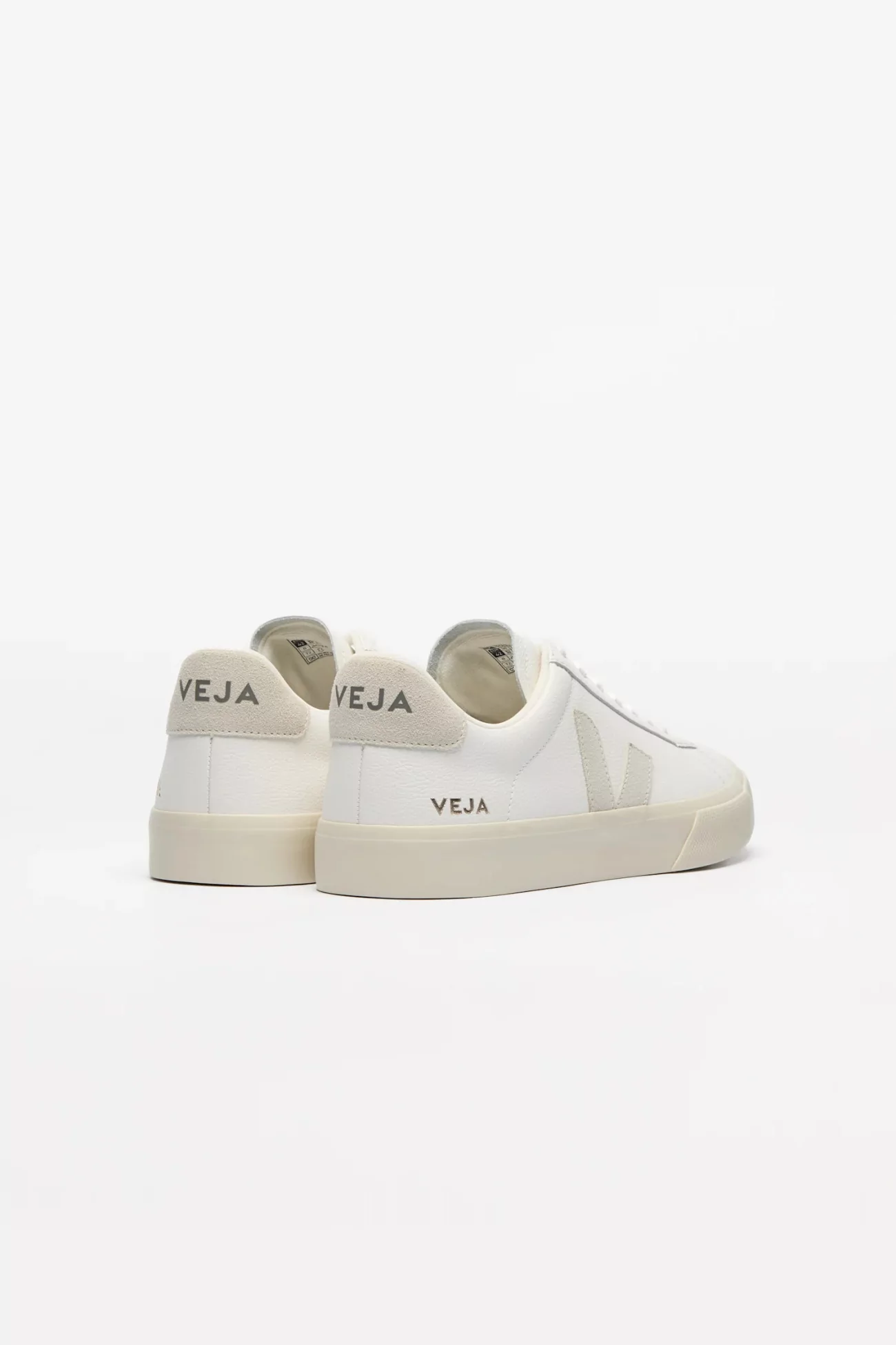VEJA Campo Leather Sneakers – White Natural | Centre Commercial