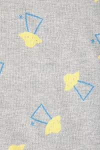 Baby Pixel Abduction Organic Cotton Sweatshirt – Grey | Centre Commercial