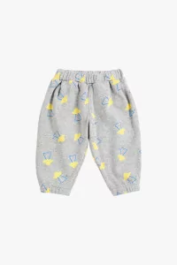 Baby Pixel Abduction Organic Cotton Jogging Pants – Grey | Centre Commercial