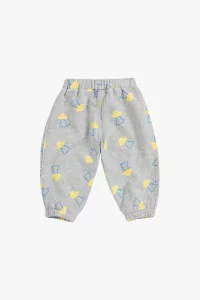 Baby Pixel Abduction Organic Cotton Jogging Pants – Grey | Centre Commercial