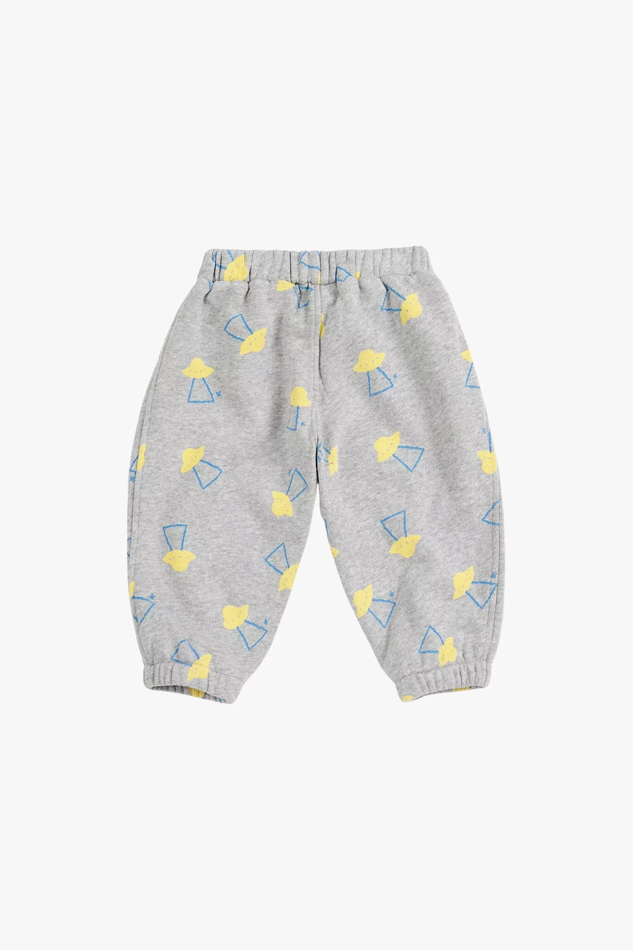 Baby Pixel Abduction Organic Cotton Jogging Pants – Grey | Centre Commercial