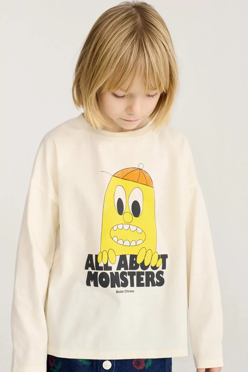Kids Bigtooth Lemon Organic Cotton T-Shirt – White | Centre Commercial