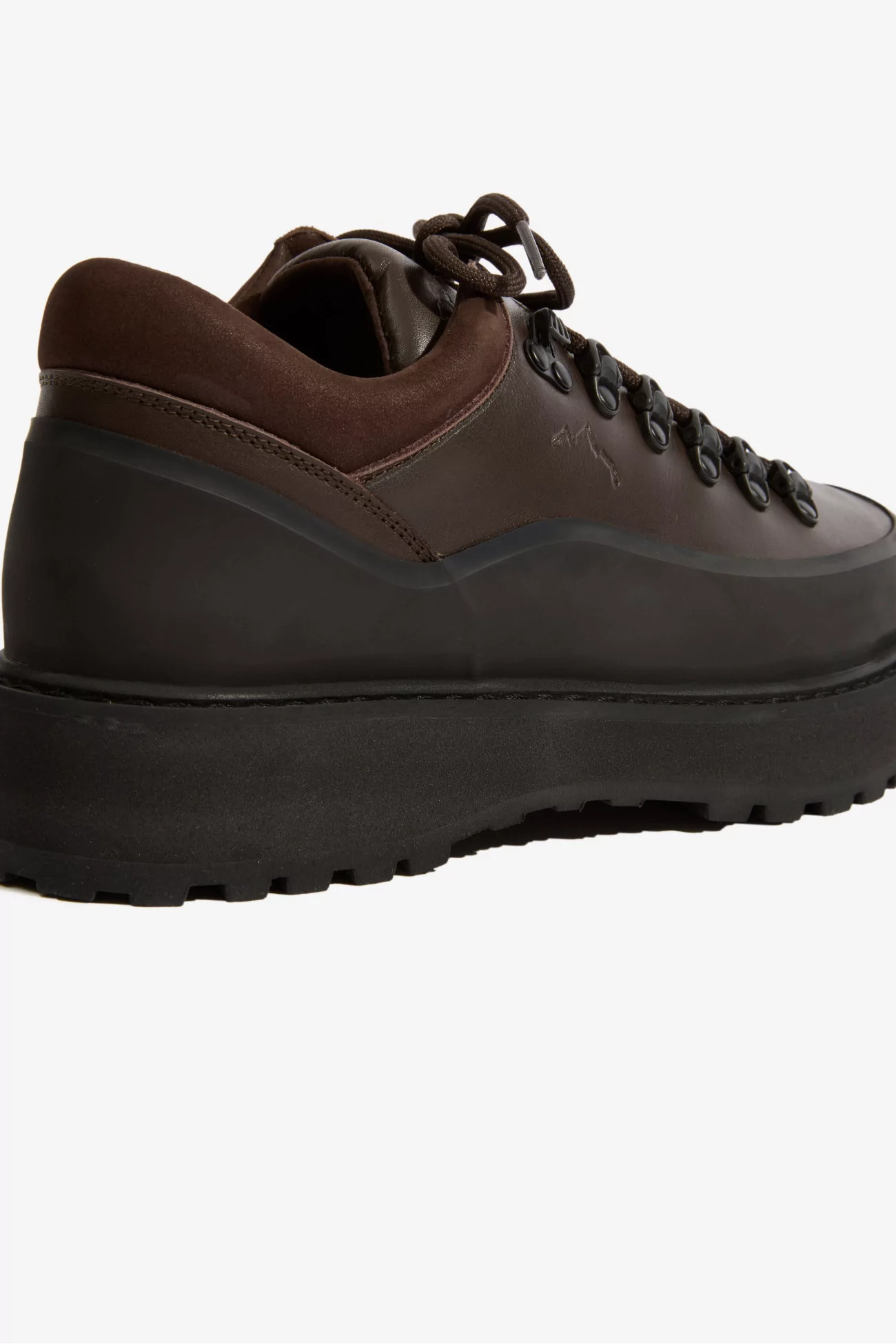 Diemme Cornaro Due Waxed Leather Shoes – Dark Brown | Centre Commercial