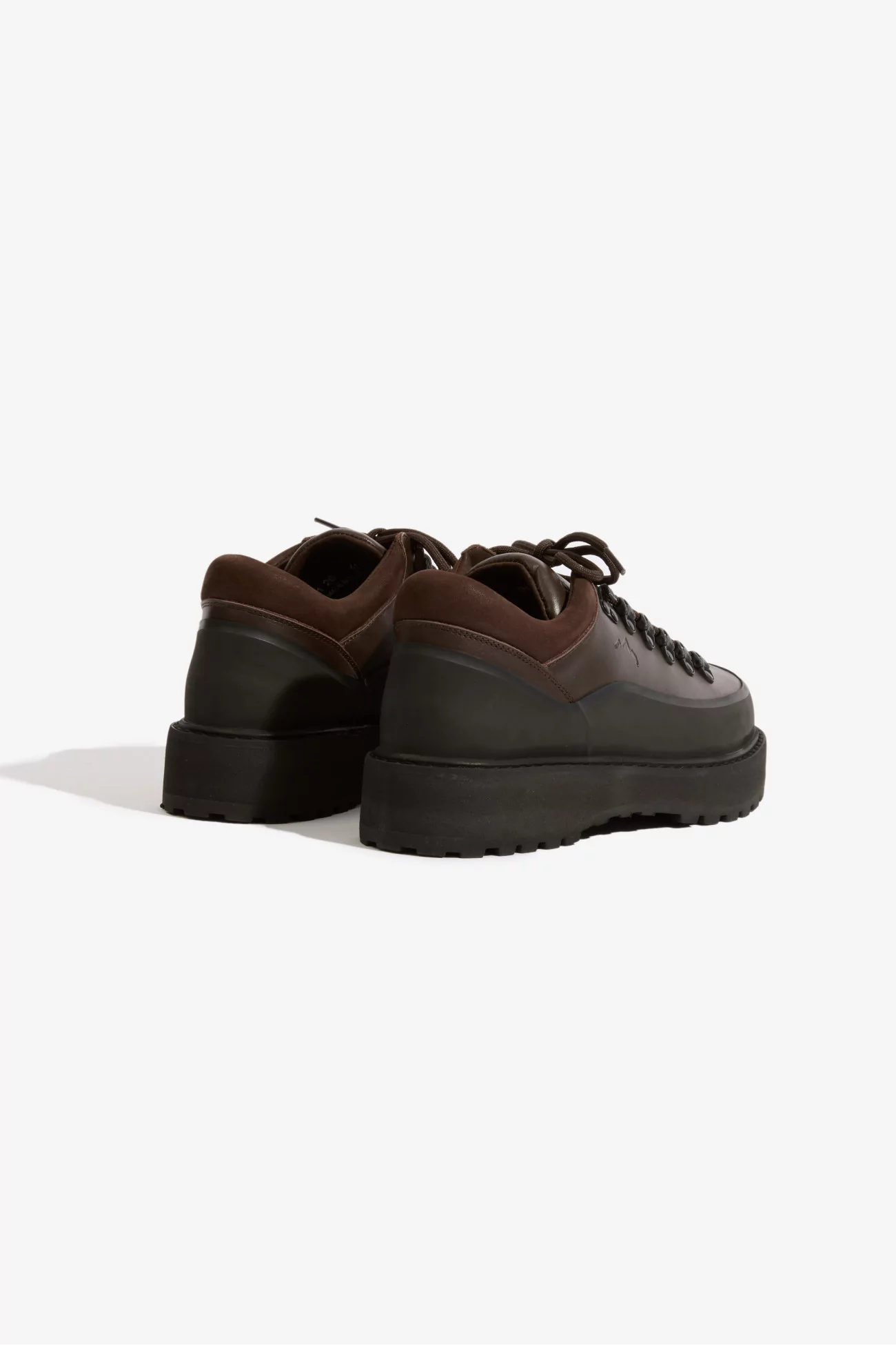 Diemme Cornaro Due Waxed Leather Shoes – Dark Brown | Centre Commercial