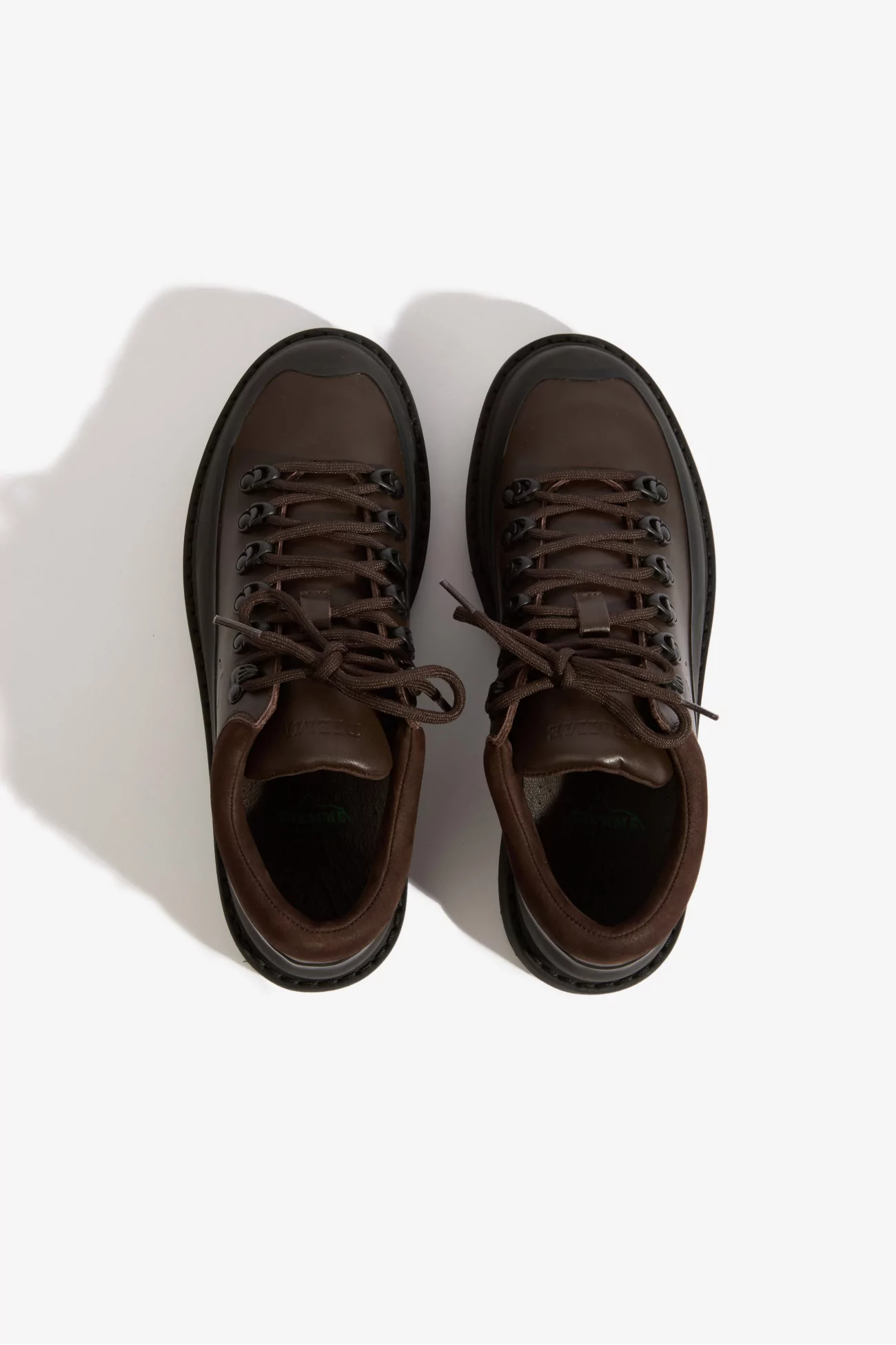 Diemme Cornaro Due Waxed Leather Shoes – Dark Brown | Centre Commercial