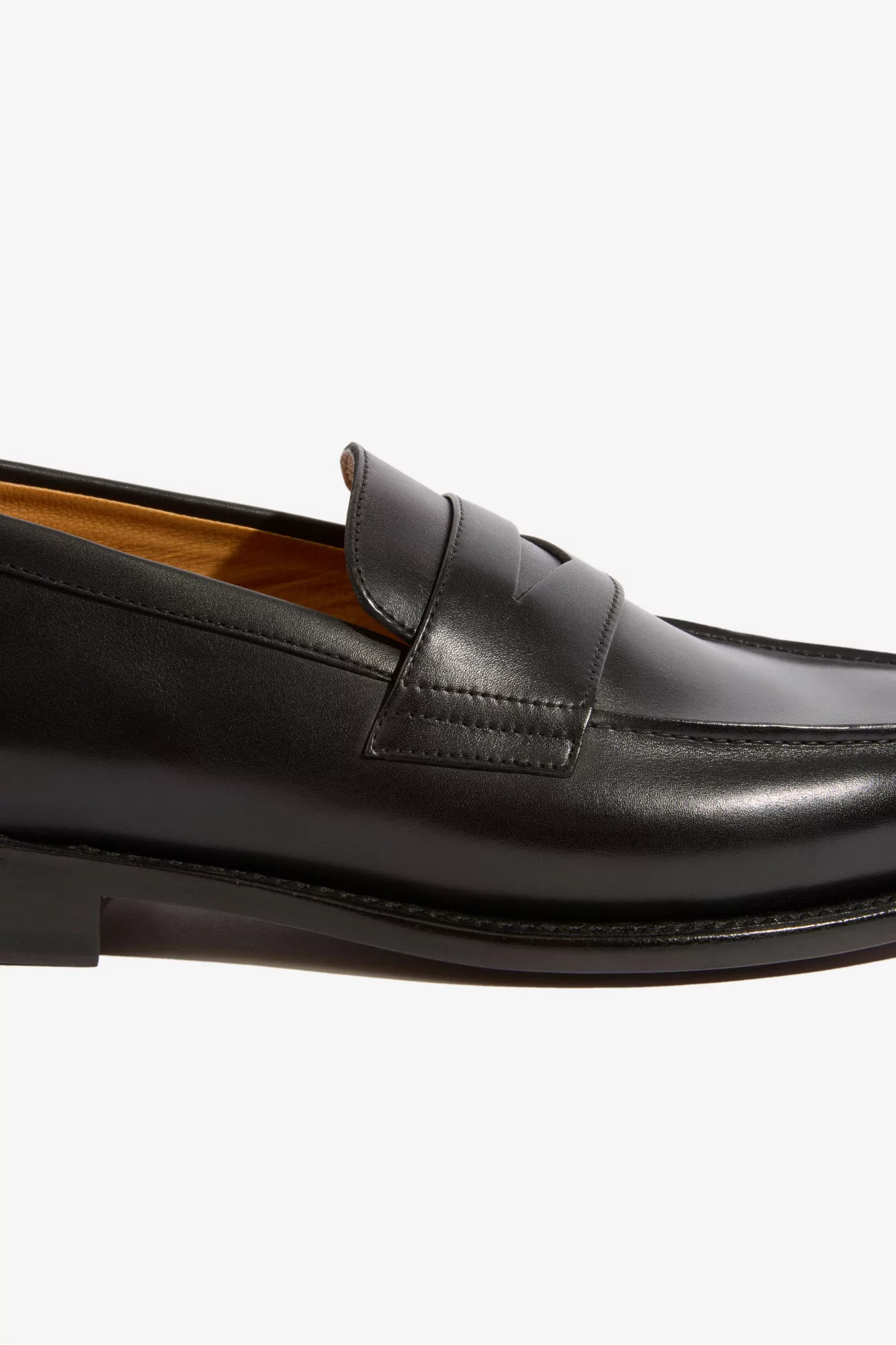 Paraboot Adonis Smooth Leather Loafers – Black | Centre Commercial
