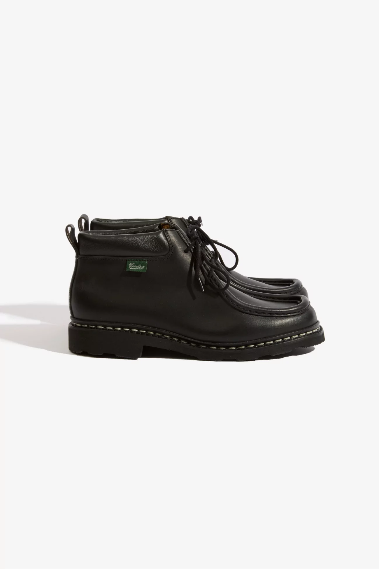 Paraboot Milla Smooth Leather Boots – Black | Centre Commercial