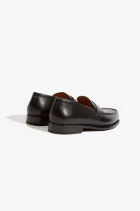 Paraboot Adonis Smooth Leather Loafers – Black | Centre Commercial