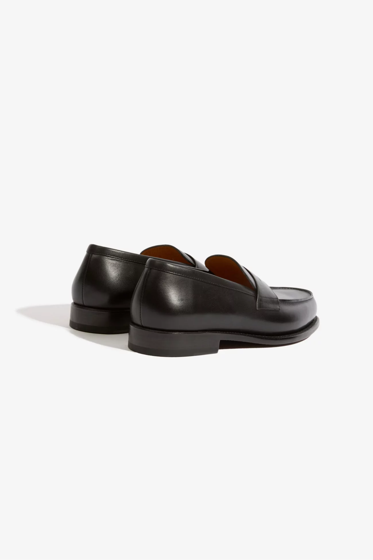 Paraboot Adonis Smooth Leather Loafers – Black | Centre Commercial