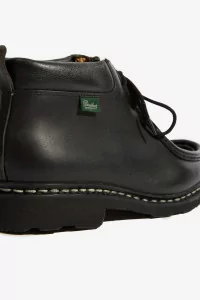 Bottines Paraboot Milla Cuir Lisse – Noir | Centre Commercial