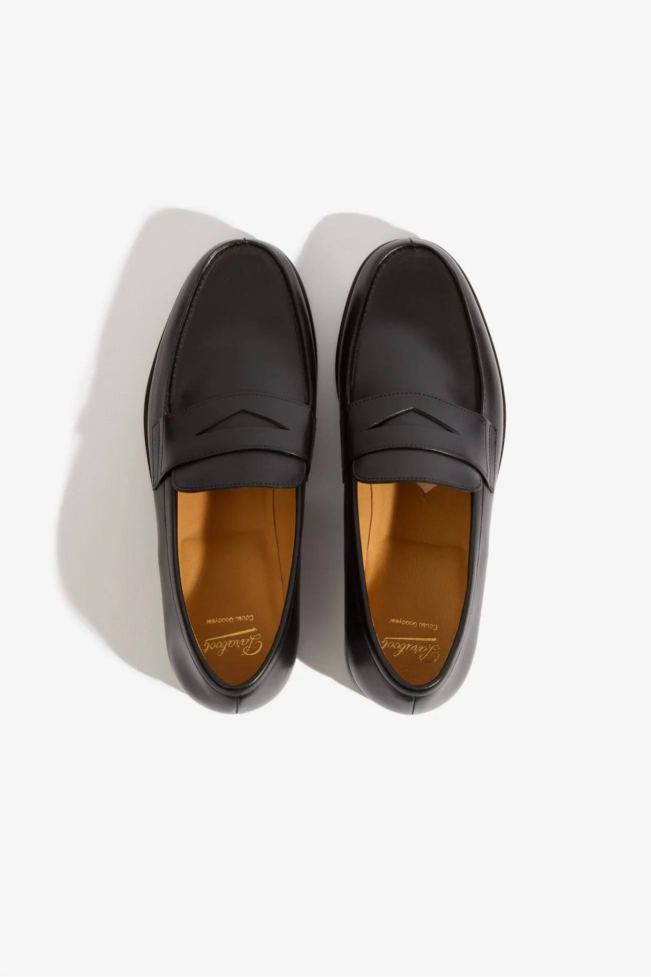 Paraboot Adonis Smooth Leather Loafers – Black | Centre Commercial