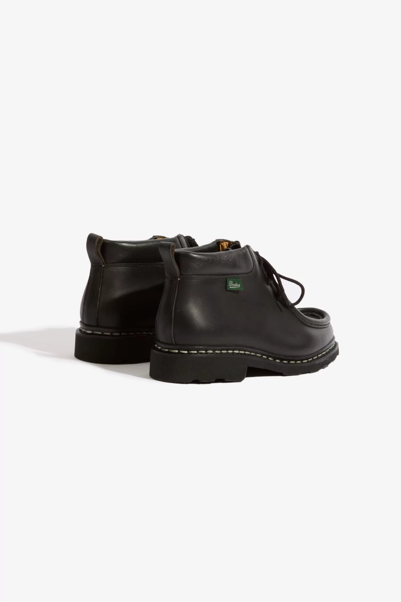 Bottines Paraboot Milla Cuir Lisse – Noir | Centre Commercial