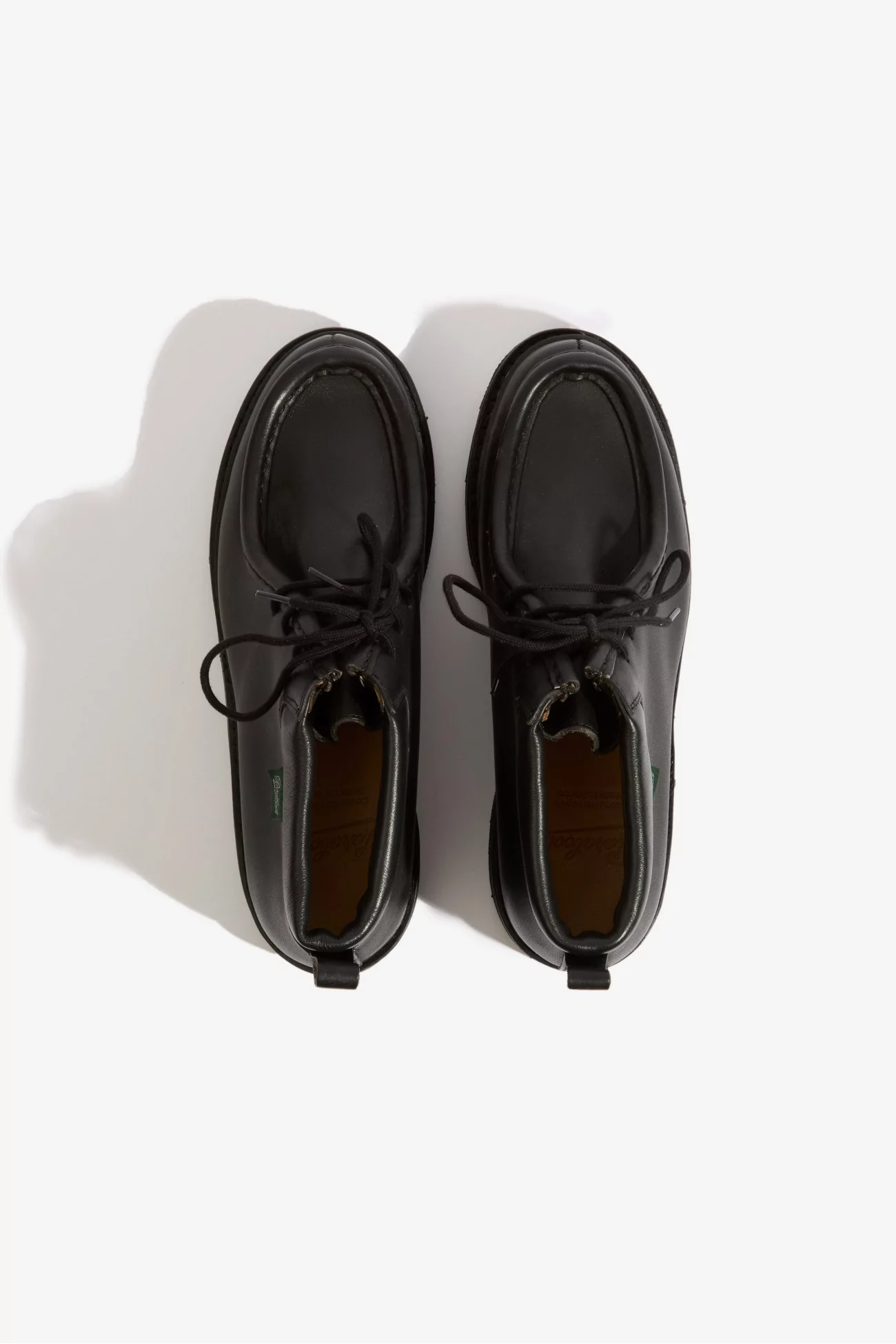 Bottines Paraboot Milla Cuir Lisse – Noir | Centre Commercial
