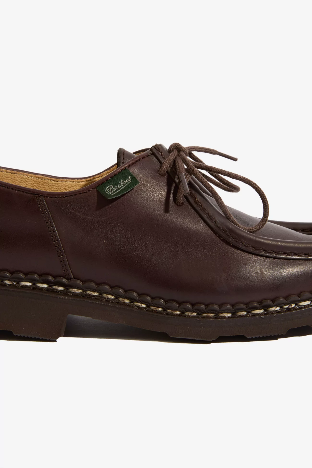 Paraboot Michael Smooth Leather Derby – Café | Centre Commercial