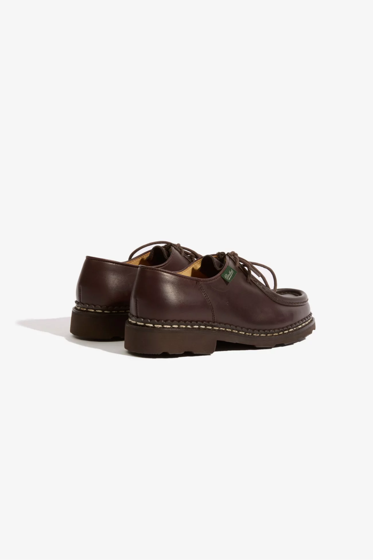 Paraboot Michael Smooth Leather Derby – Café | Centre Commercial