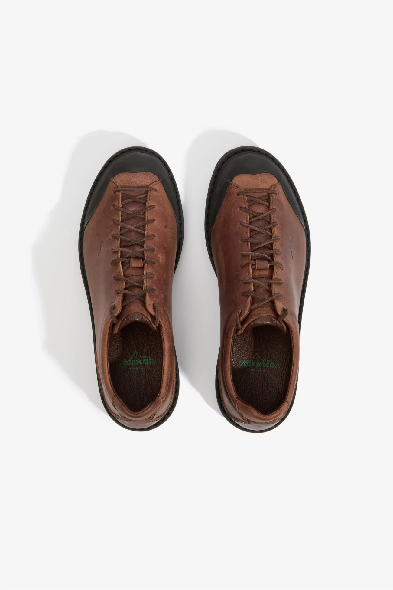 Diemme Ampezzo Waxed Leather Vibram Shoes – Mogano | Centre Commercial
