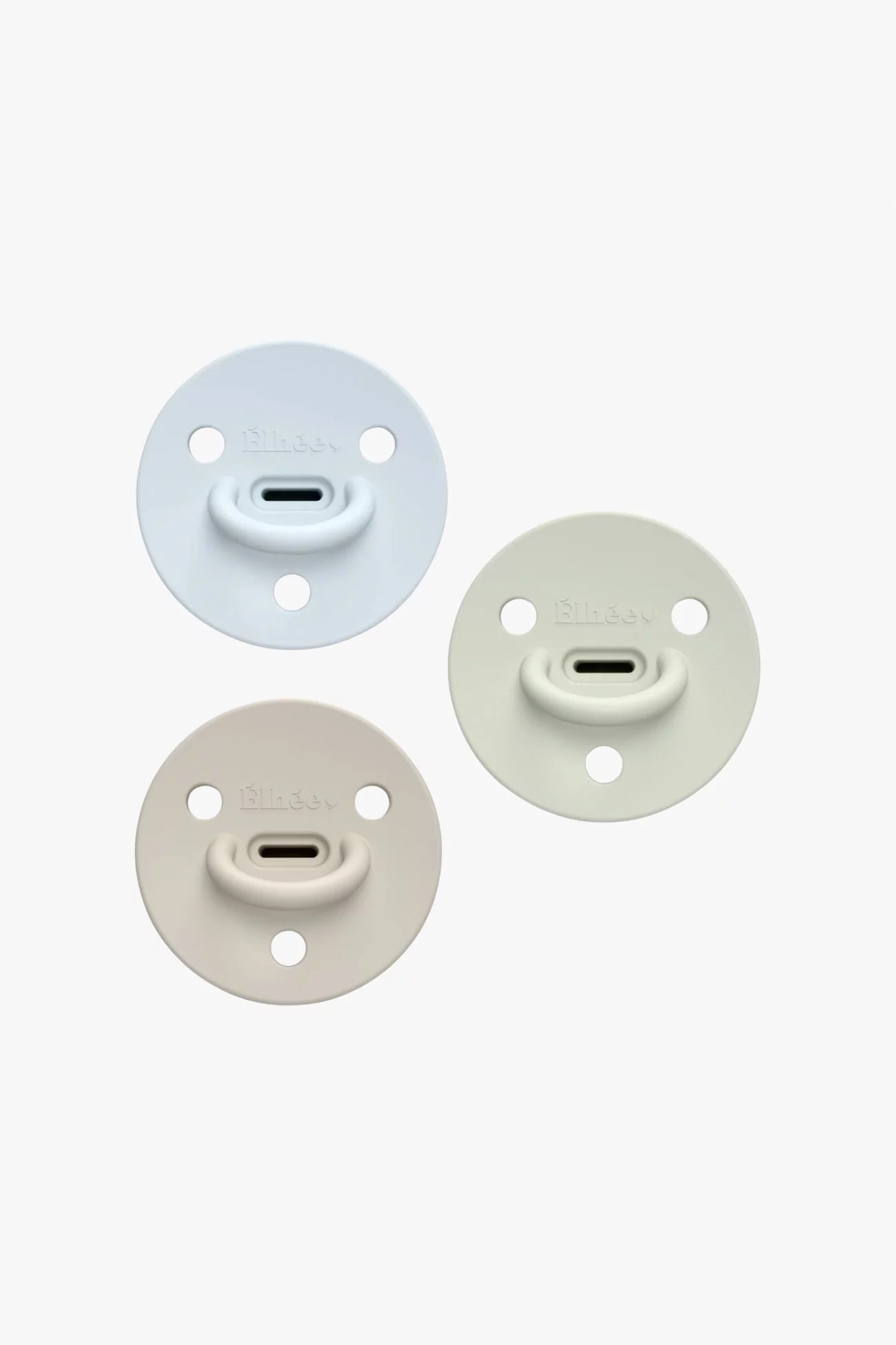 Élhée ChooChoo Pacifiers 3-Pack 0-6 Months – Bobby | Centre Commercial