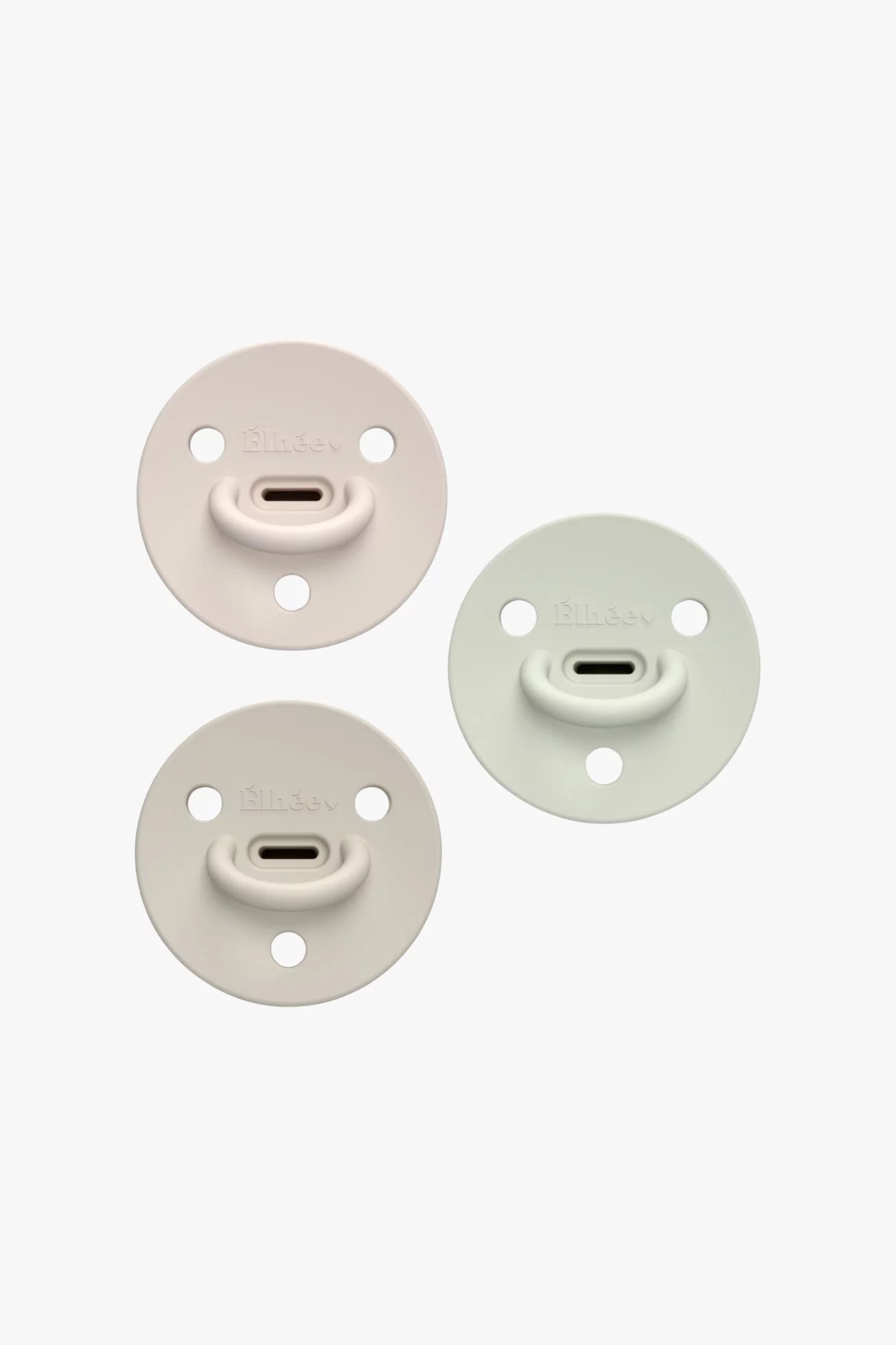 Élhée ChooChoo Pacifiers 3-Pack 0-6 Months – Billie | Centre Commercial