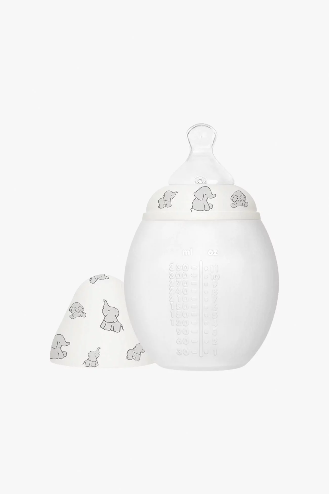 Élhée Anti-colic Silicone Baby Bottle 330 ml – Elephant | Centre Commercial