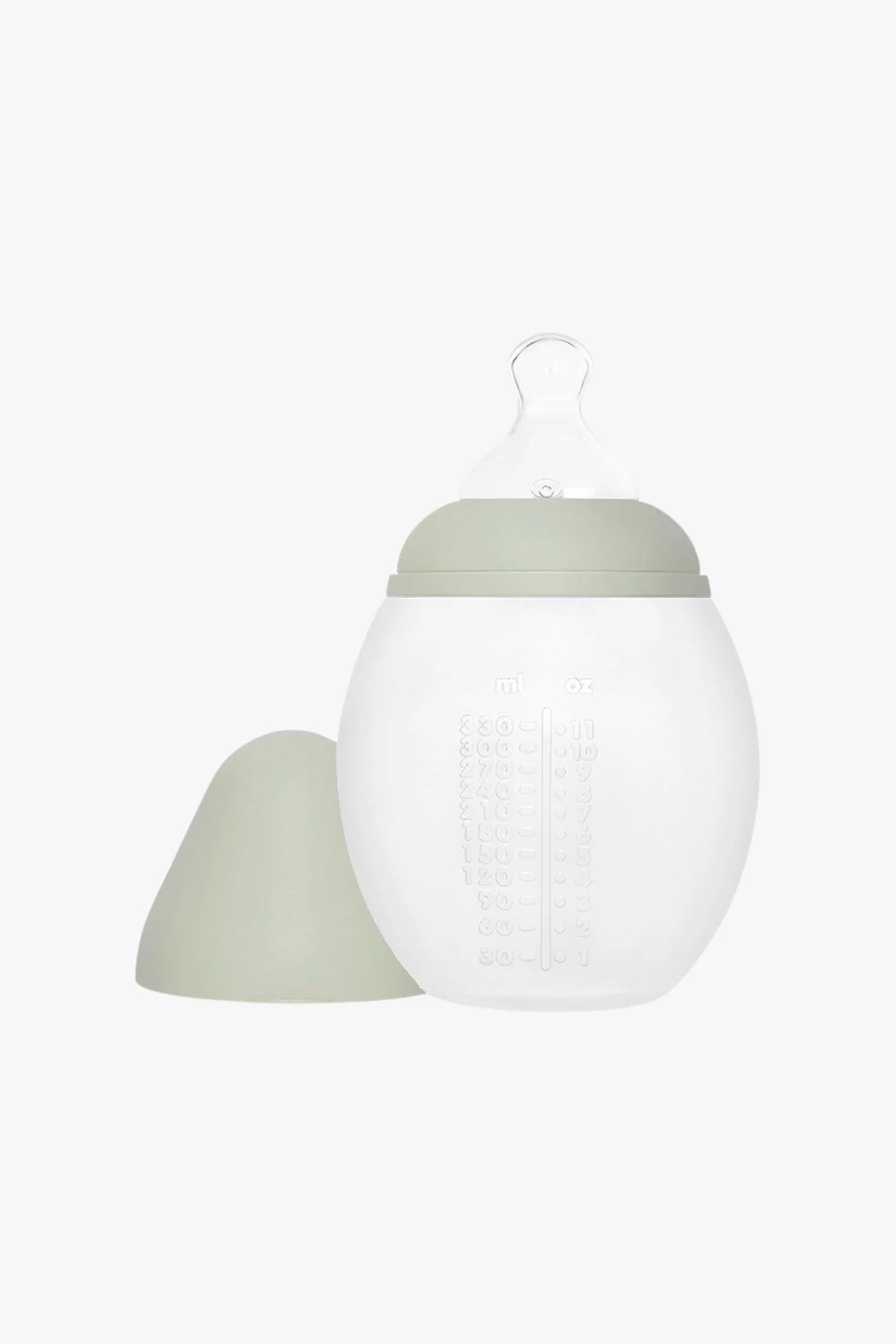Élhée Anti-colic Silicone Baby Bottle 330 ml – Sage | Centre Commercial