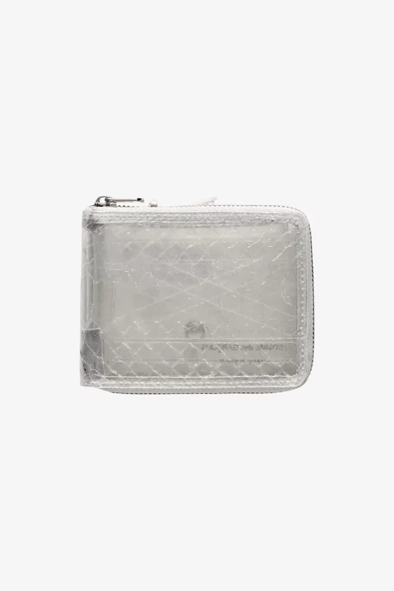 Comme des Garçons Snake Transparent Zip Wallet – Translucent | Centre Commercial