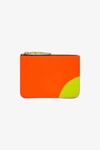 Comme des Garçons Super Fluo Zip Pouch – Light Orange | Centre Commercial