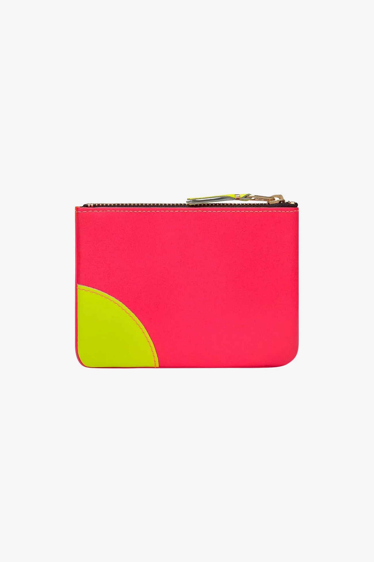 Comme des Garçons Super Fluo Zip Pouch – Light Orange | Centre Commercial