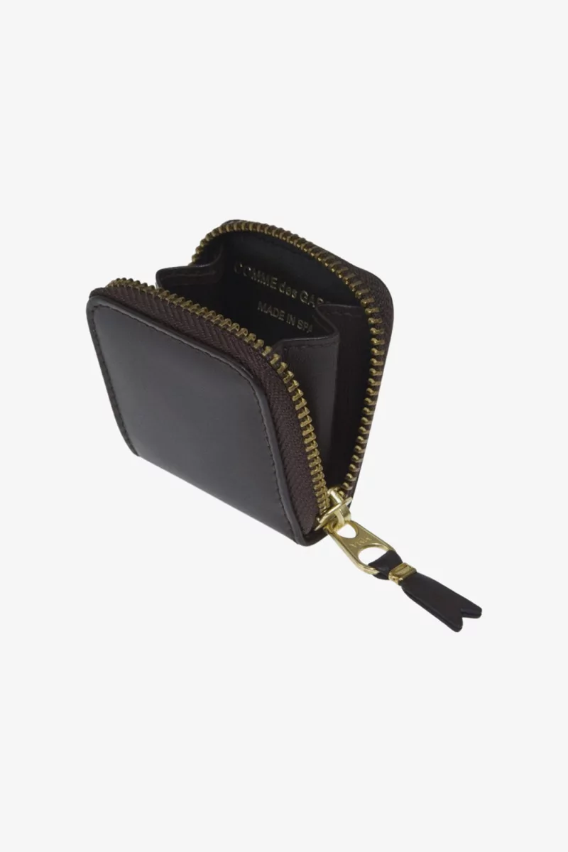 Colour Leather SA4100 Small Wallet – Marron | Centre Commercial