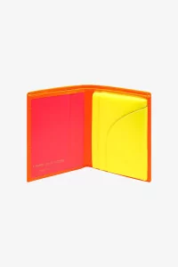 Comme des Garçons Super Fluo Wallet – Light Orange Pink | Centre Commercial