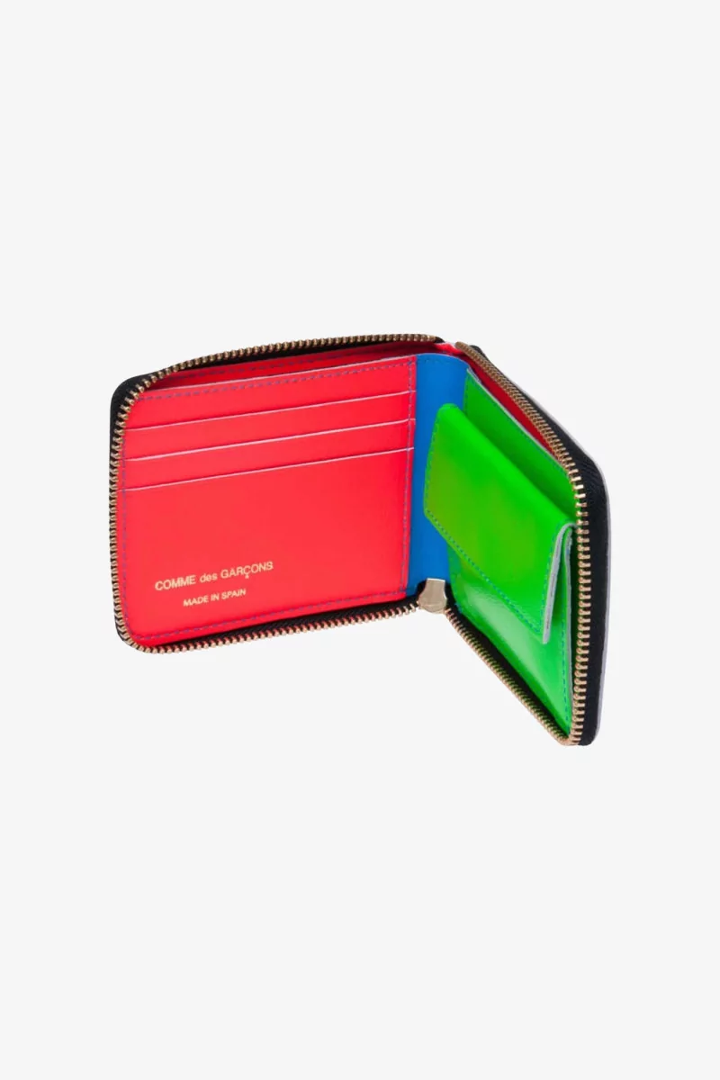 Portefeuille Cuir Super Fluo SA7100SF – Blue | Centre Commercial