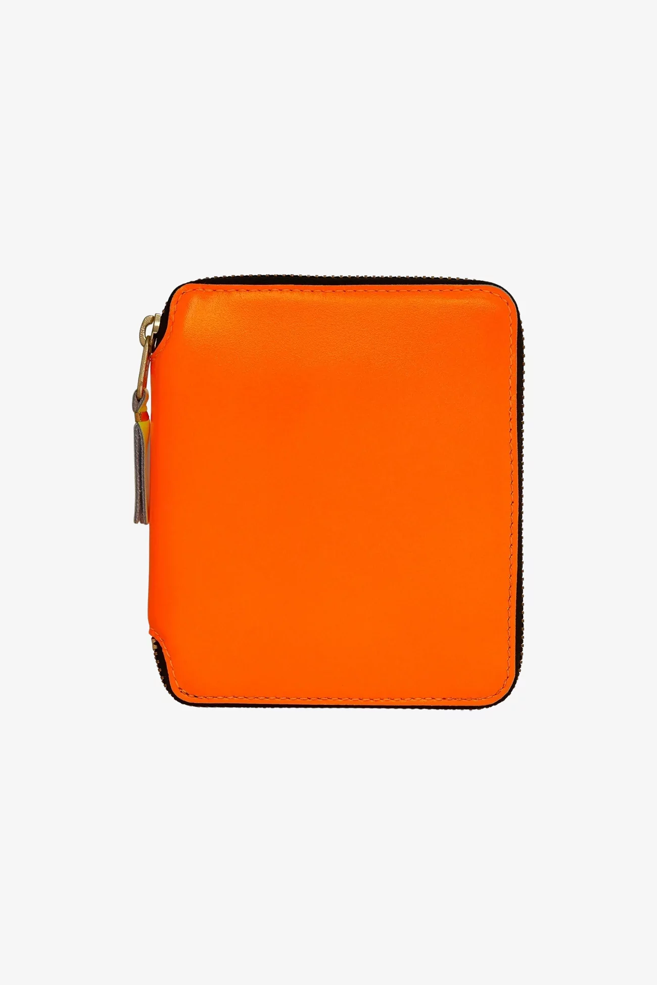 Comme des Garçons Super Fluo Zip Around Wallet – Light Orange | Centre Commercial