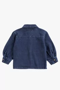 Baby Booo Tag Denim Shirt – Midnight Blue | Centre Commercial