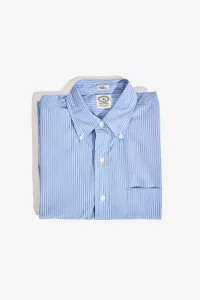Vintage Ivy Poplin Shirt – Blue Stripe | Centre Commercial